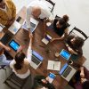 Small business team collaboration